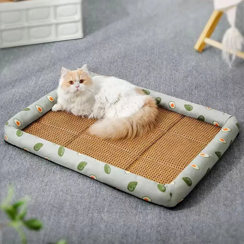 Mini cama de algodão para gatos e cães