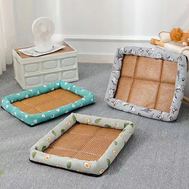 Mini cama de algodão para gatos e cães