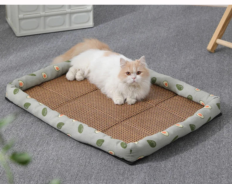 Mini cama de algodão para gatos e cães